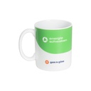 Becher aus Porzellan gas & glas (6 Stück) 