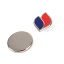 BEW-Pin "Flamme" mit Kleidermagnet