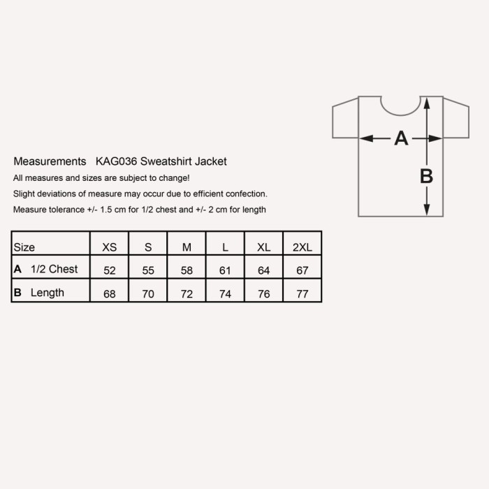 Hakro Sweatjacke, schwarz