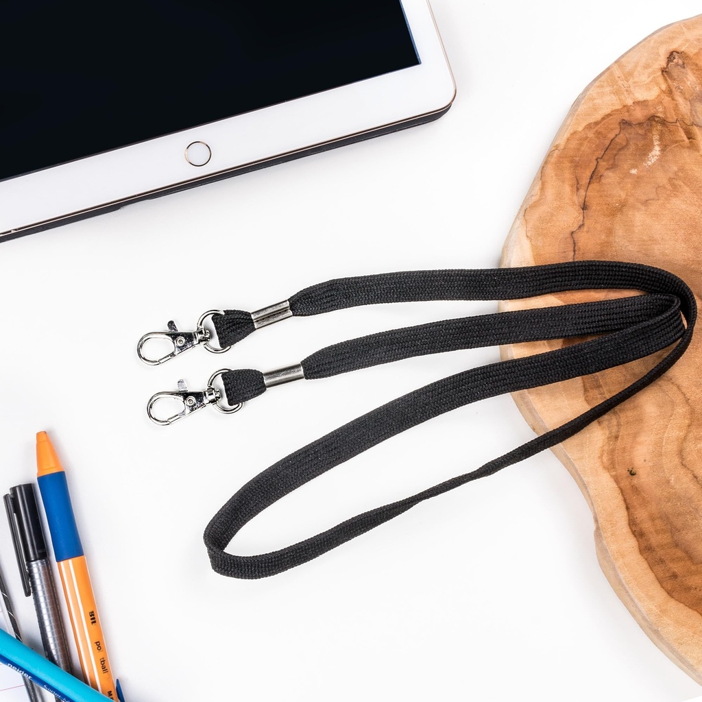 12mm Schlüsselbänder mit 2 Haken