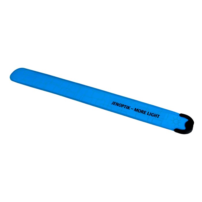 USB Schnapparmband Blau 