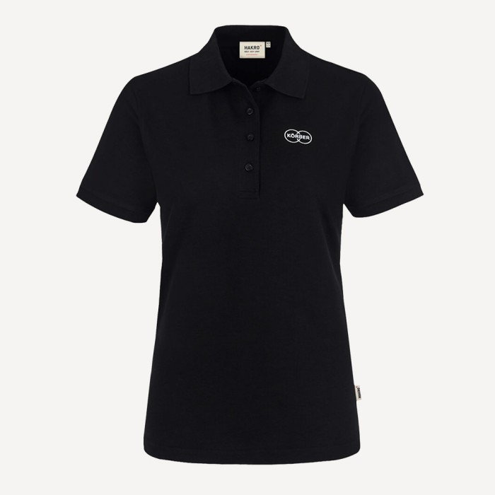 Hakro Poloshirt, Damen, schwarz
