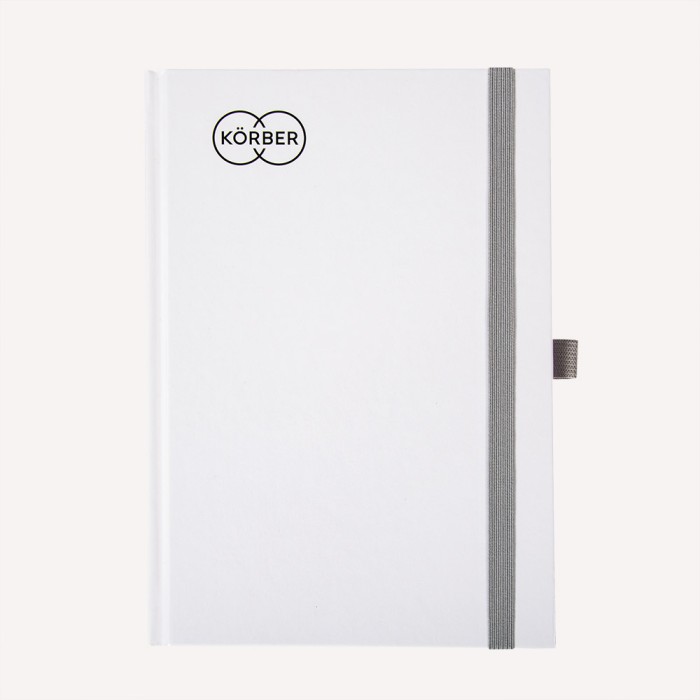 Notizbuch Office A5 Recycling, weiß
