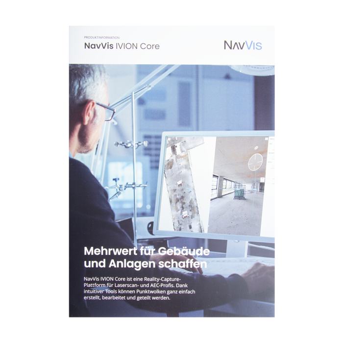 Brochure NavVis IVION Go DE (20 pieces) 