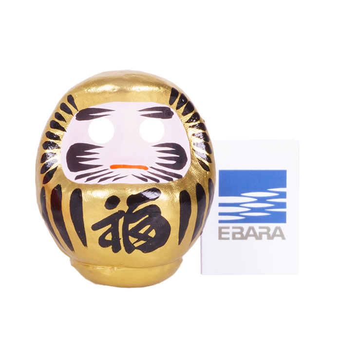 Japanese Daruma Doll Gold 9 cm