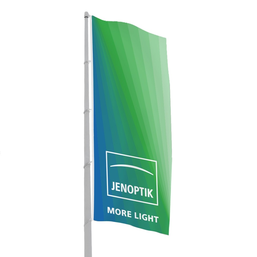 Hochformatflagge Green Nightblue