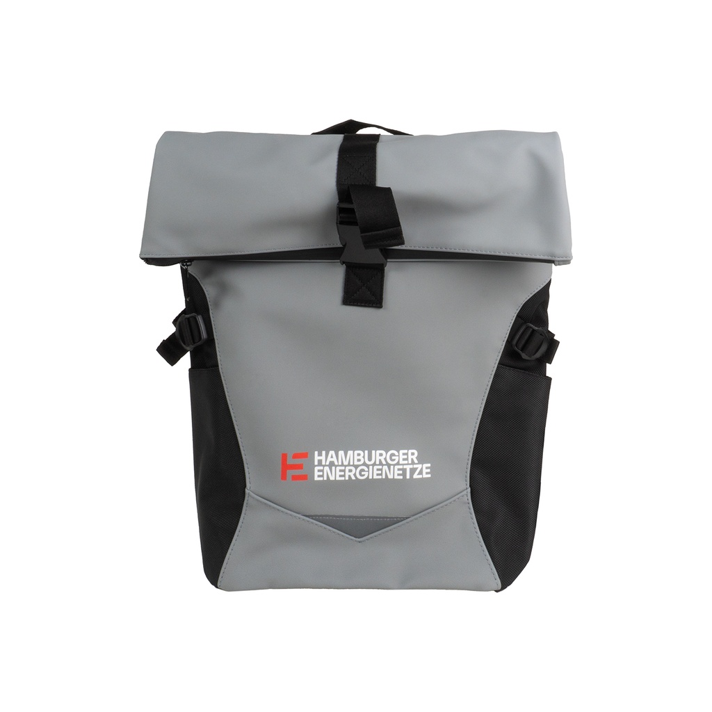 Notebook Rucksack grau